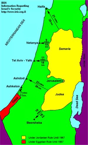 Palestine And Israel. Map Israel Palestine
