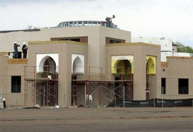 Construction of the 53,000 square foot Islamic facility