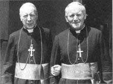 The two Polish Cardinals, Stefan Wyszynski and Karol Wojtyla, in 1974. On October 16, 1978, Wyszynski said to the new Pope, Karol Wojtyla: “You will be the Pope that will lead the Church to the 21st century.”
