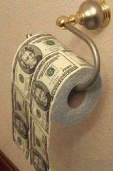 The Value of the Dollar Will be Less Than Toilet Paper. 