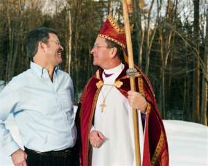 Bishop Gene Robinson, the first openly gay bishop in the Episcopal Church