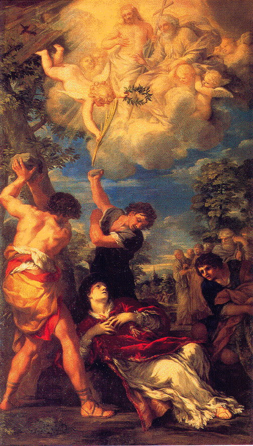 The Martyrdom of St. Stephen...