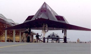 USAF F-117 Stealth fighters