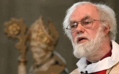 Dr Rowan Williams, the Archbishop of Canterbury