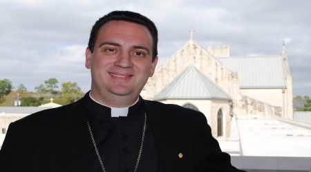 Bishop Steven J. Lopes of the Ordinariate of the Chair of St. Peter.