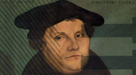 Martin Luther stamp