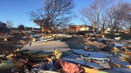 tornado damage