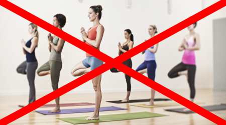 no yoga