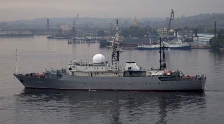 Russian spy ship