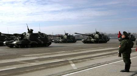 Russian military exercise