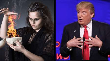 witch and President Trump