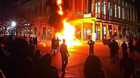 Violent protests by mob led U.C. Berkeley to cancel speech by Milo Yiannopoulos in February