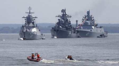 Russian warships