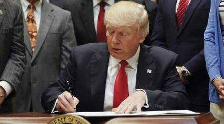 President Donald Trump signs bill into law
