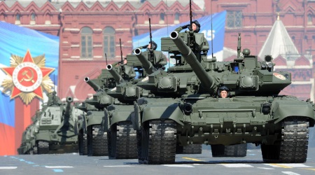 Russian tanks