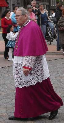 Bishop of Bruges Roger Joseph Vangheluwe