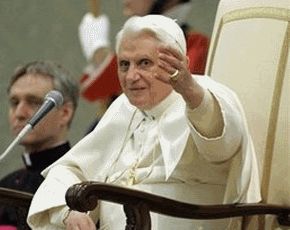 Pope Benedict welcomes Anglicans.