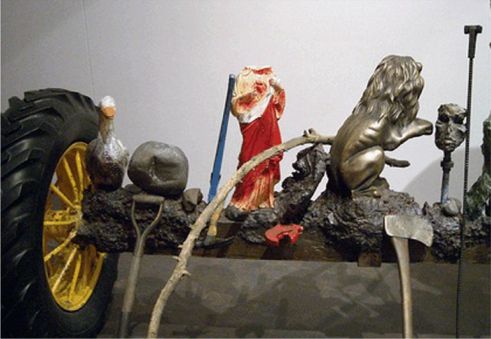 Jim Dine's Wheat Fields sculptor