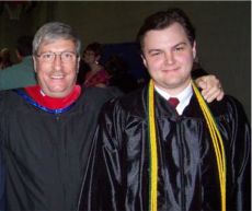 Professor Andy Smith of Cornerstone University and John Paul