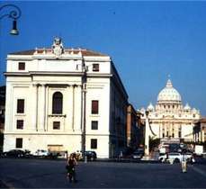 Vatican Internet Building on left