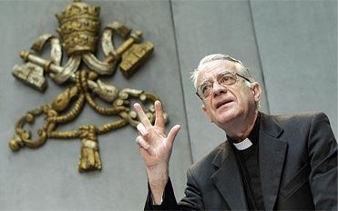 Father Federico Lombardi, director of the Holy See Press Office