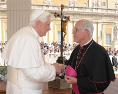 Archbishop Michael J. Sheehan or Sante Fe and Pope Benedict XVI