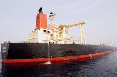 Japanese tanker sabotaged in Hormuz in July.