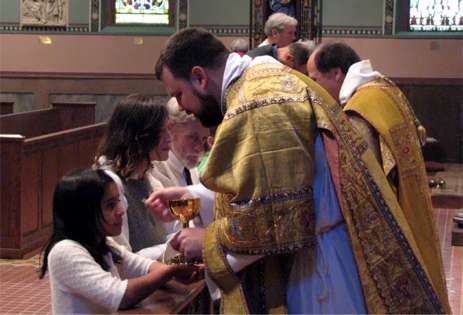 Mass at Mount Calvary Church