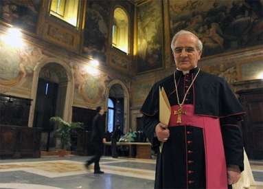 Archbishop Gianfranco Girotti, the regent of the apostolic penitentiary