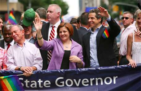 Governor Cuomo attends Gay Pride March