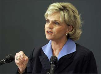 North Carolina Democratic Governor Bev Perdue