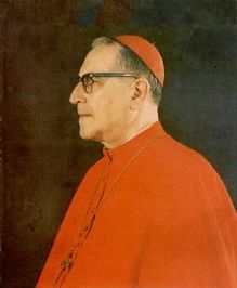 the late Cardinal Giuseppe Siri of Genoa 