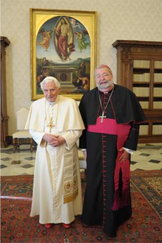 Pope Benedict and Bishop Jenky