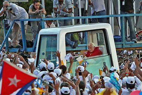 Pope Benedict In Cuba