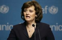 Cherie Blair, wife of Tony Blair