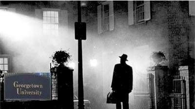 The Exorcist arrives at Georgetown University.