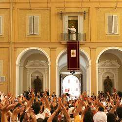 THE GENERAL AUDIENCE IN CASTEL GANDOLFO