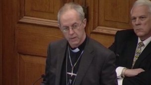 Next Archbishop of Centebury, Archbishop Justin Welby