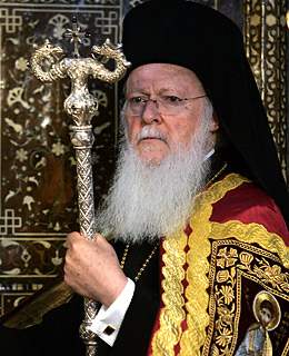 Ecumenical Patriarch of Constantinople Bartholomew I