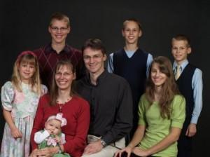 Uwe and Hannelore Romeike and their children
