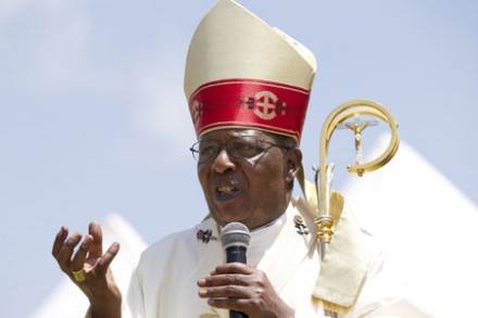 Cardinal John Njue, Archbishop of Nairobi and president of the Kenyan Episcopal Conference