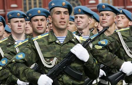 Russian troops