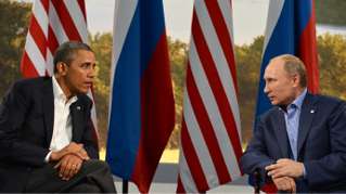 US President Barack Obama (L) and Russian President Vladimir Putin