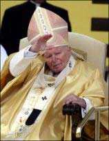 The Pope in Slovakia, September 13, 2004