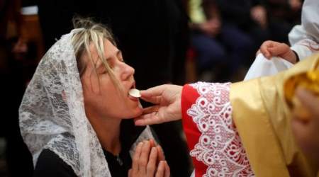 Communion on the Tongue