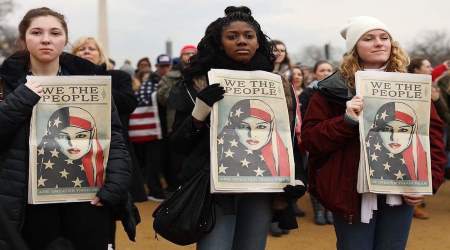 Women's March can't wait for Sharia