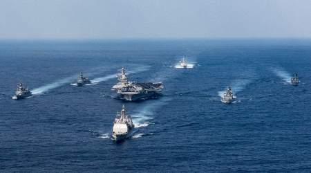 Carl Vinson carrier group heads towards North Korea