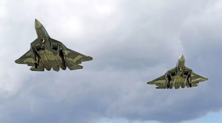 Su-57 Stealth Fighters