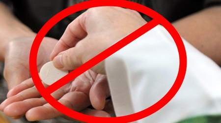 NO Communion in the Hand