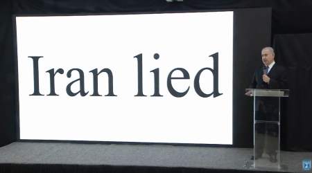 Iran lied